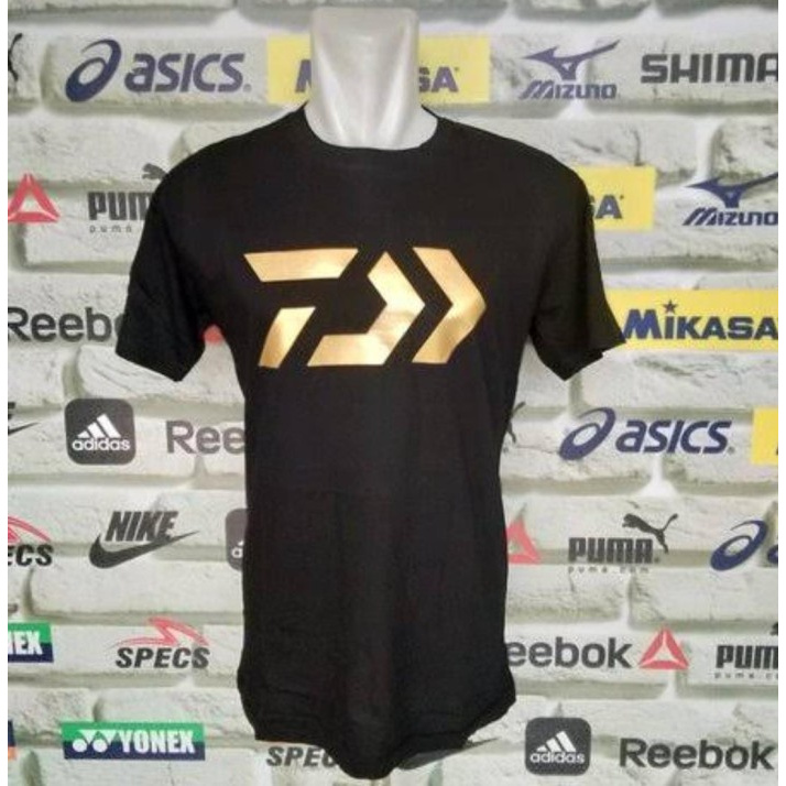 Kaos Baju Combed 3 Distro EMAS GOLD DAiWA MANCiNG PANCiNG polos custom