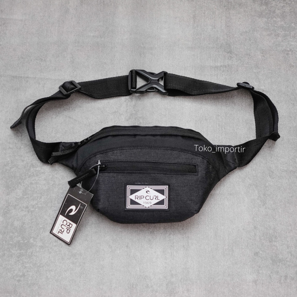 Waistbag Ripcurl Mirror Original Tas Pinggang Pria Kualitas Import Full Tag