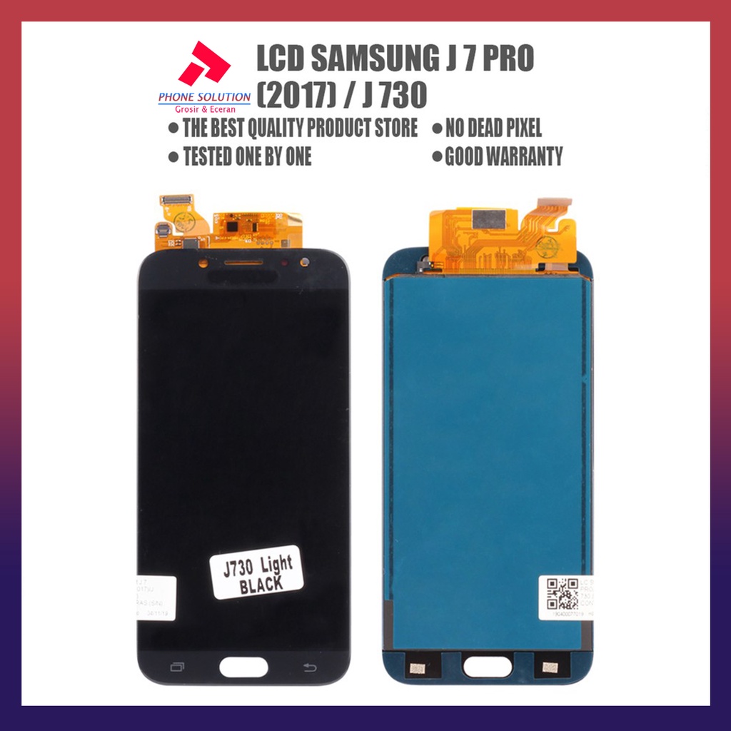 LCD Samsung J7 Pro J730 2017 Fullset Touchscreen // Supplier LCD Samsung - Garansi 1 Bulan