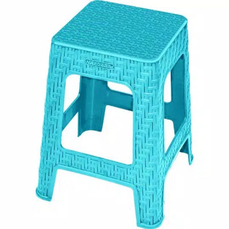 NAPOLLY KURSI PLASTIK MODEL ANYAM ROTAN