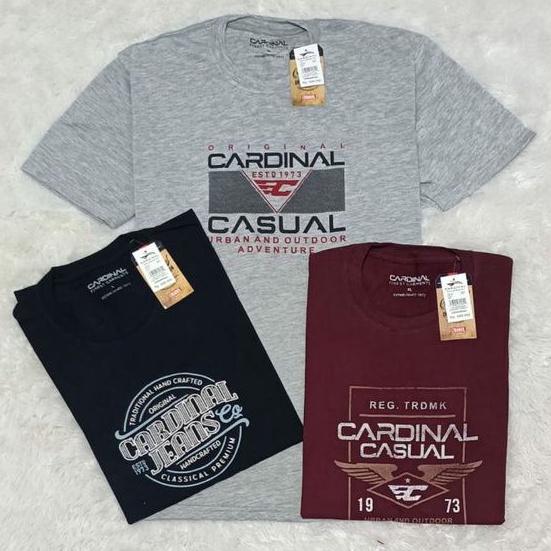 Promo kaos CARDINAL 35 ribu | kaos CARDINAL 3 100.000 | kaos distro CARDINAL asli | kaos distro pria