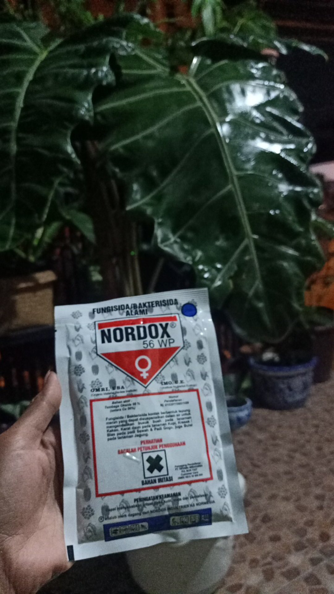 Fungisida Bakterisida Nordox 56wp Kemasan 100gr
