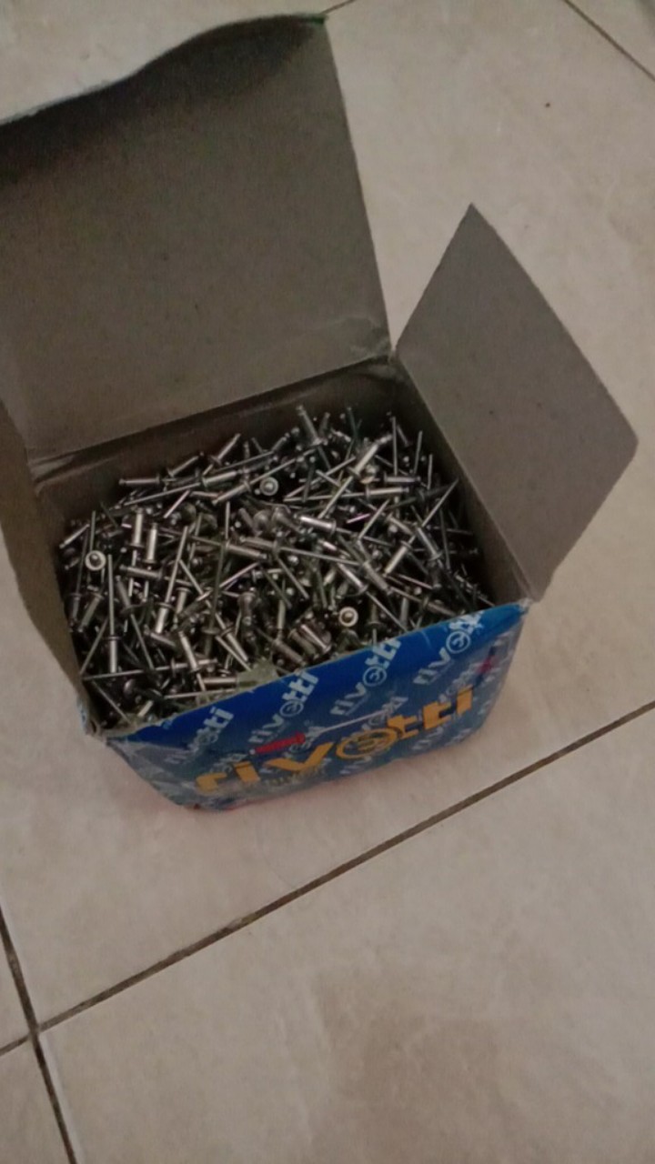 Paku Rivet 435 Rivetti.. 1000pcs Paku Rivet Rivetti Type 435