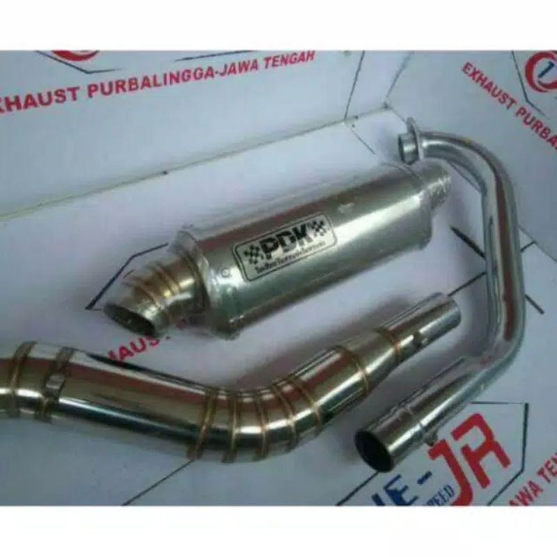 knalpot PDK bulat pnp tiger vixion gl megapro knalpot tiger