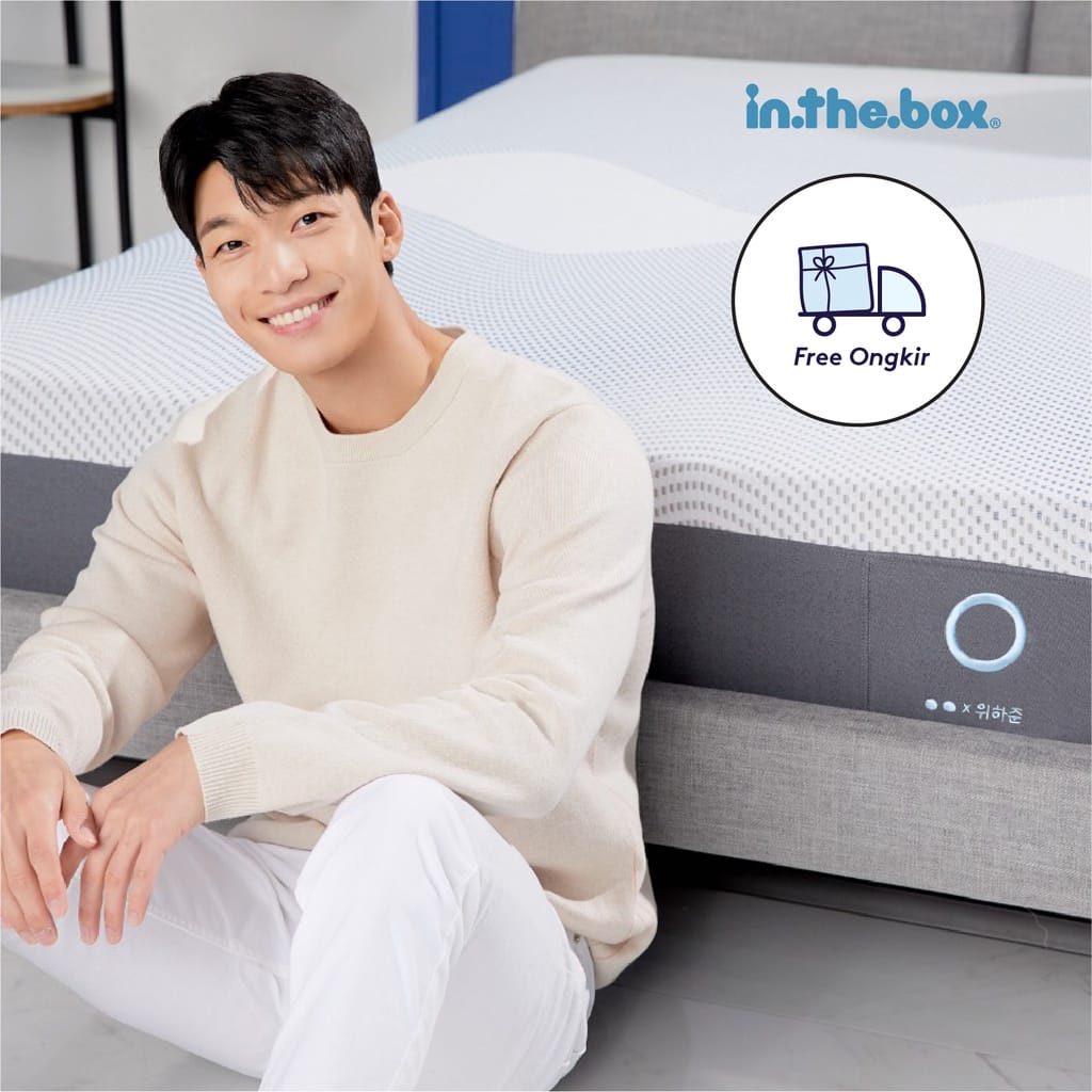 Kasur Spring Bed IN THE BOX Zero - GRATIS Bantal | Ukuran 120 x 200 X 30 cm