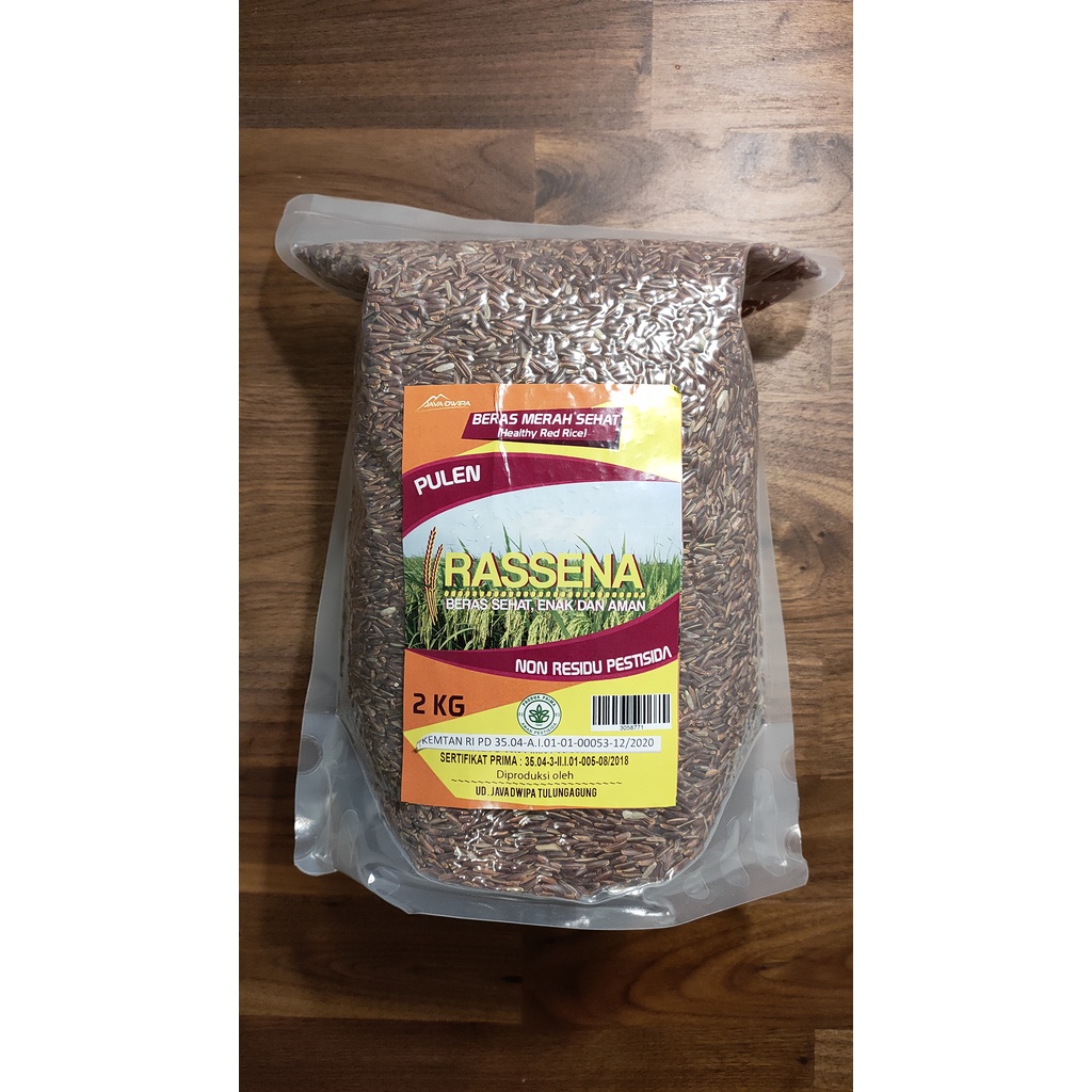 

Beras Merah Organik Sehat Rassena 2 kg