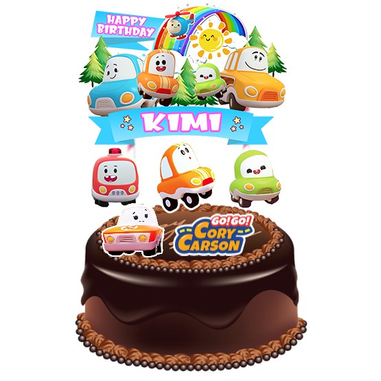 Cory Carson Topper Cake Birthday / Hiasan Kue Ulang Tahun