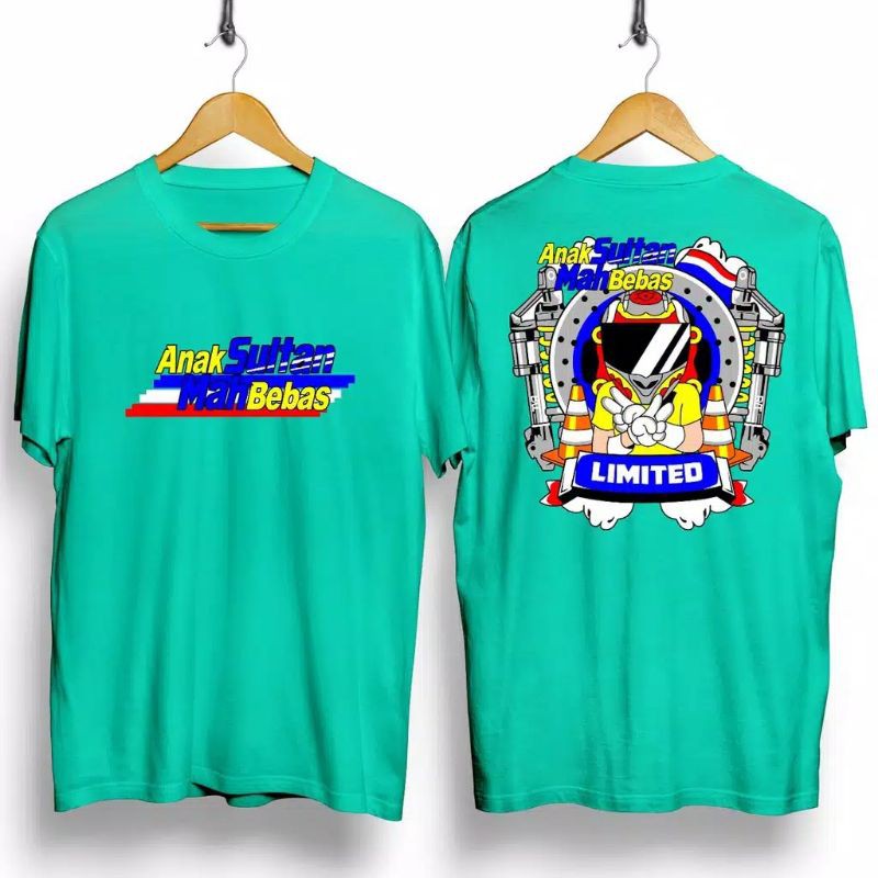 fourfashion Kaos Pria Kaos Distro ANAK SULTAN MAH BEBAS LIMITED Tosca CN831