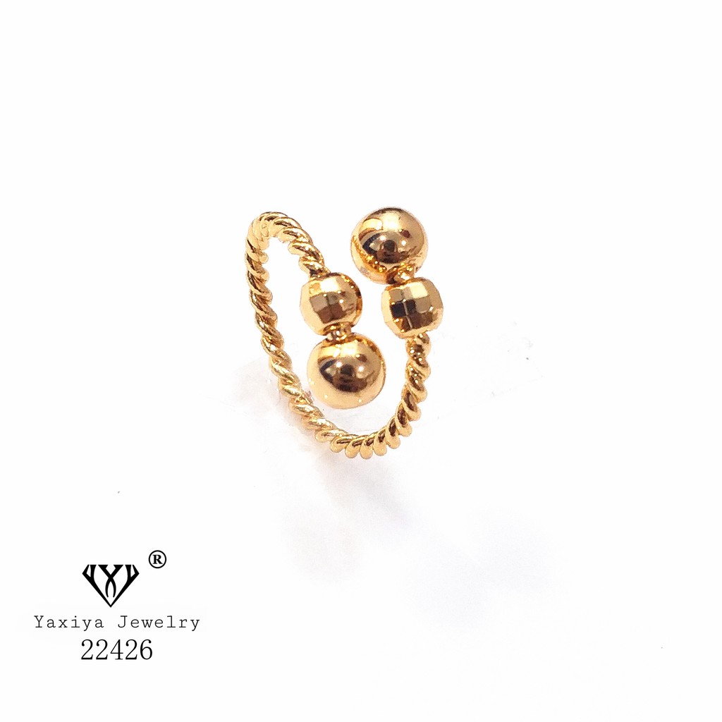 

Cincin Wanita Permata Perhiasan Lapis Emas 18K Yaxiya Jewelry 469