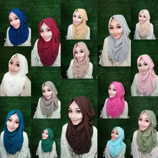 Hijab instan zaskia