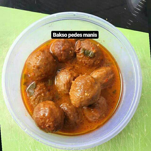 

Bakso pedas manis