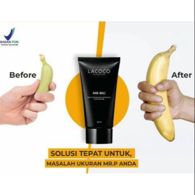 lacoco Mr BIG nasa cream khusus pria