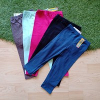 Legging anak panjang polos jersey adem