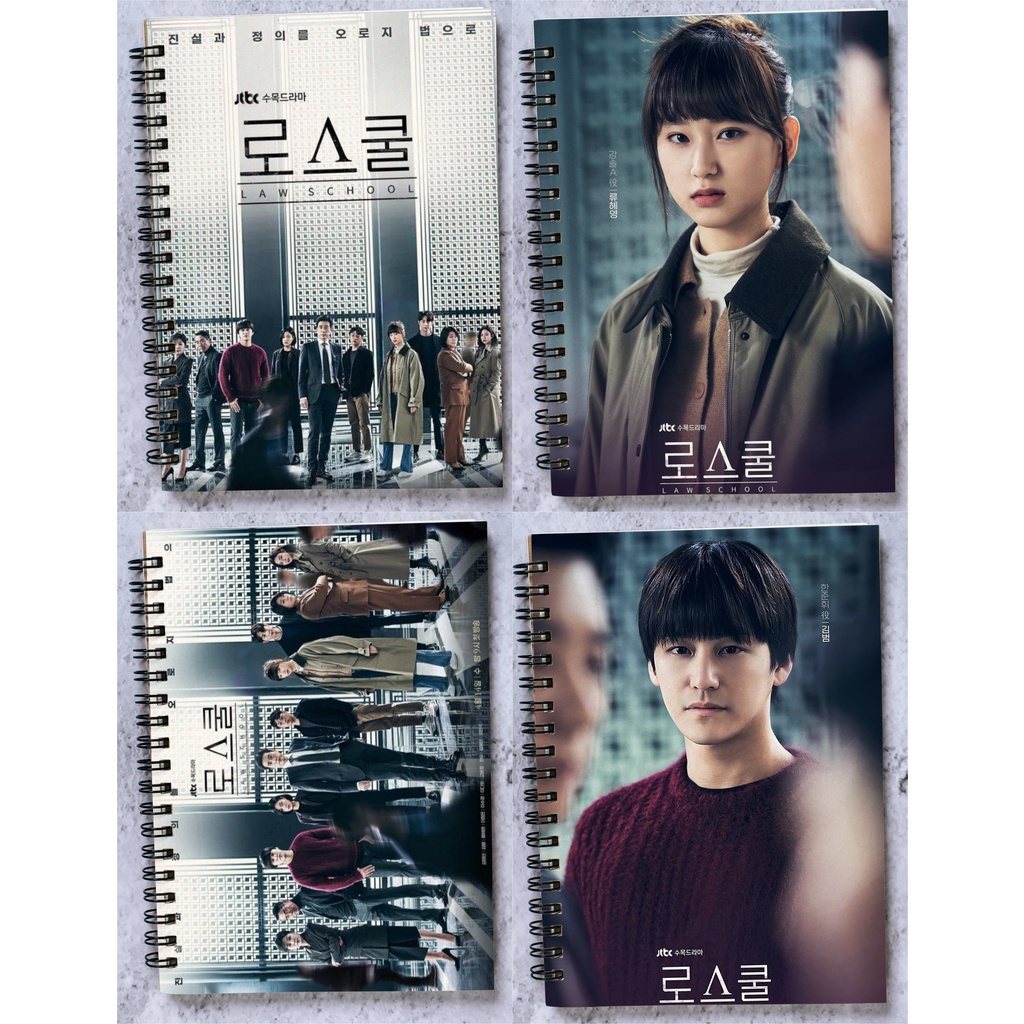 

Notebook Drama LAW SCHOOL / Notebook custom murah A5 FREE POSTER