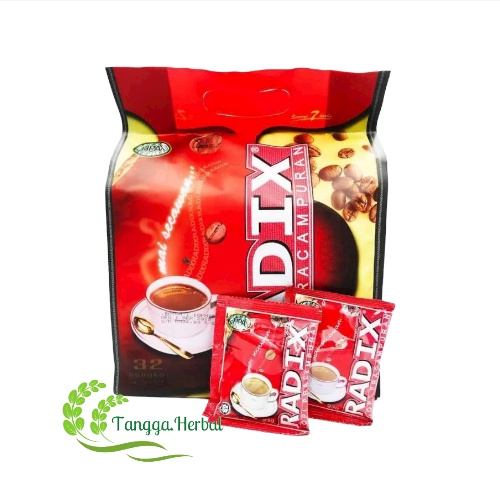 

PROMO !! Kopi Radix Jumbo HPA (Radix Malaysia isi 32 Sachet) Original