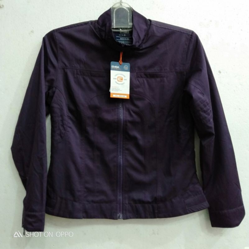 JAKET EMBA CEWEK ORIGINAL SLIM FIT PRESS BODY PARASUT