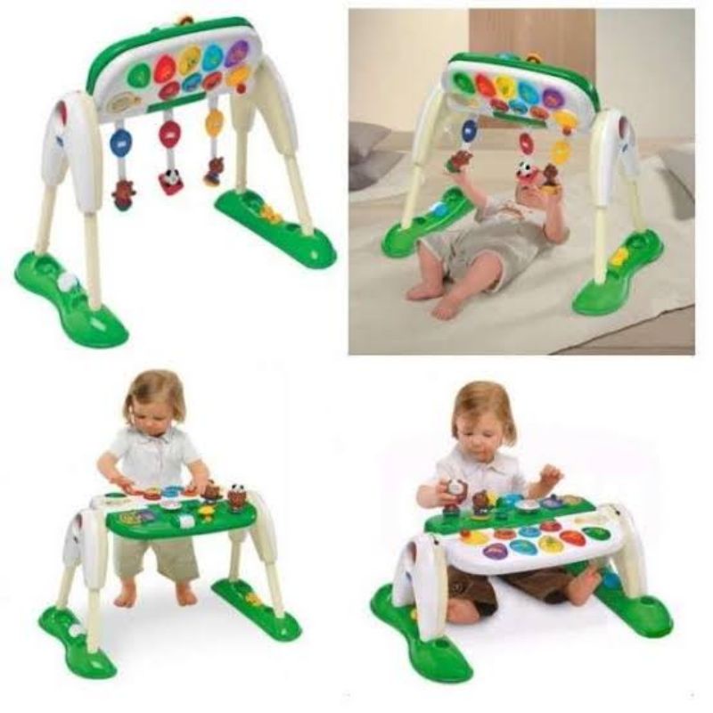Mainan Bayi Berdiri Tummy Time Chicco Deluxe Play Gym Baby Preloved
