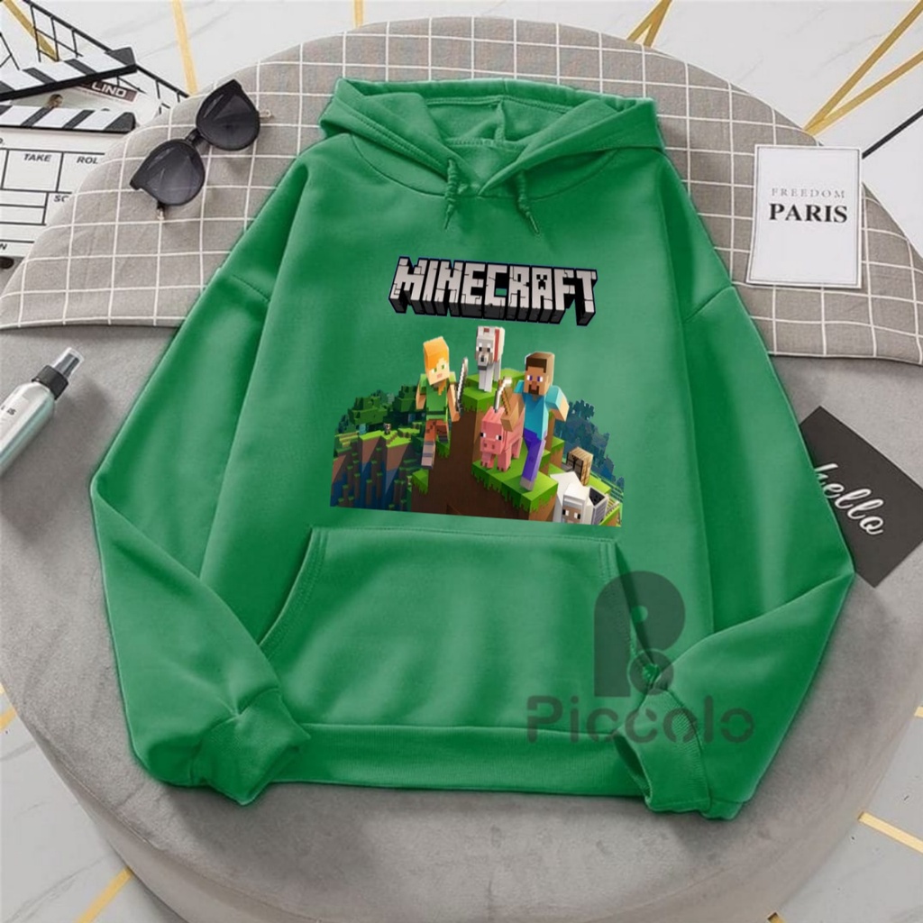 BAJU ANAK HOODIE ANAK MINECRAFT BAHAN PREMIUM