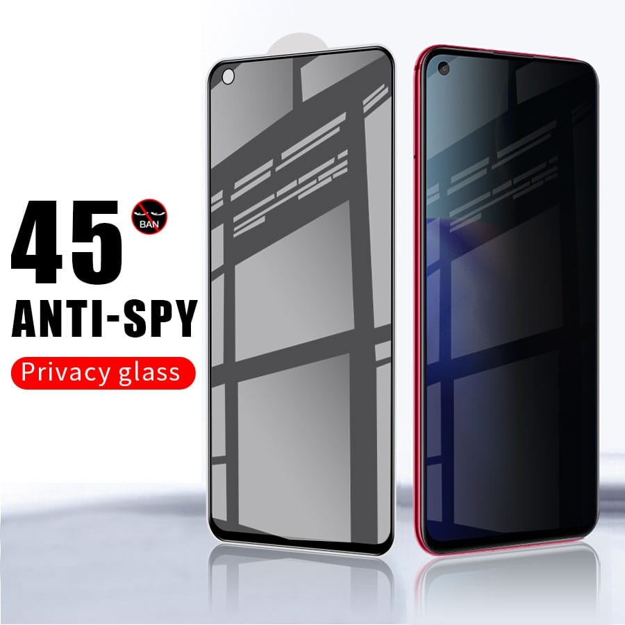 Spy Glass Oppo A54 A55 A55s A58 A74 A78 A94 A95 A95 A5s A7 A33 A35 A37 A1 A1k A3 A3s A5 Tempered Glass Anti Privacy Tg