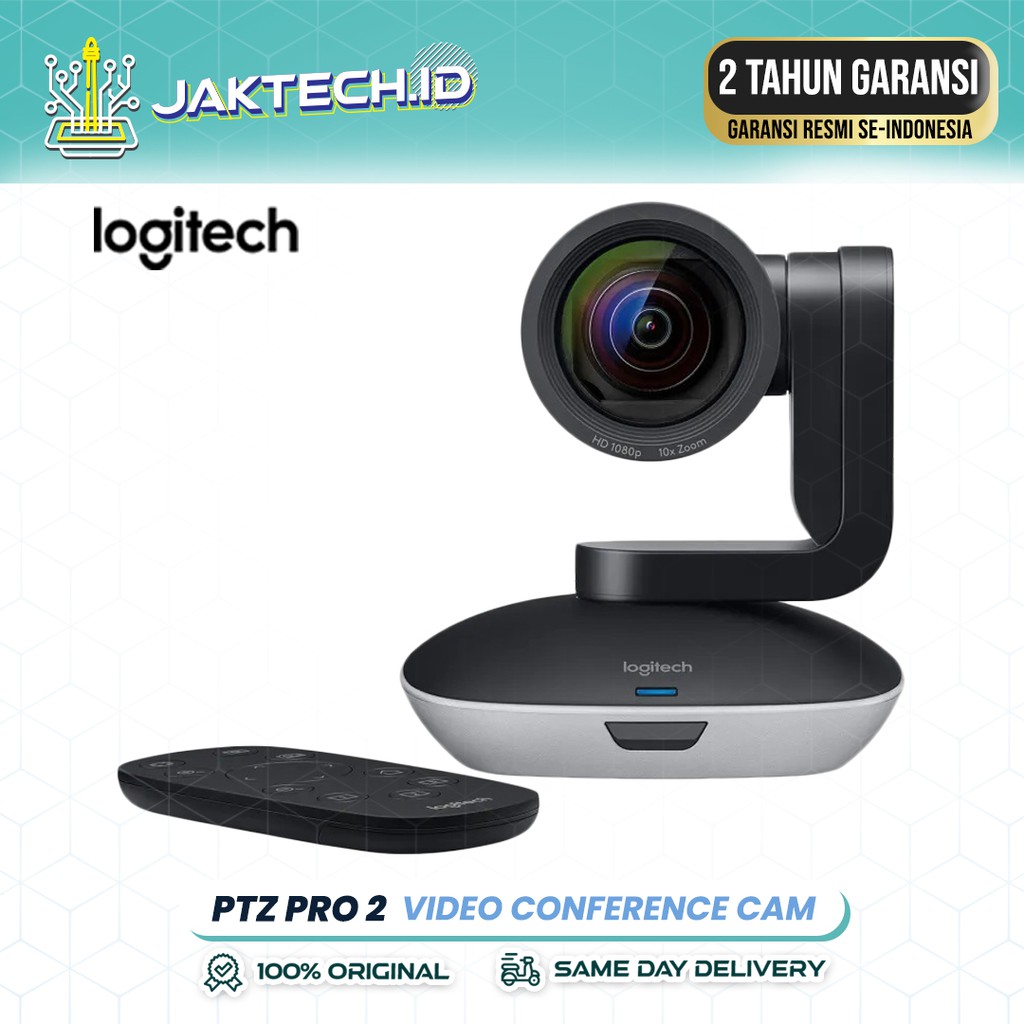 Logitech PTZ Pro 2 Video Conference Cam Webcam GARANSI RESMI