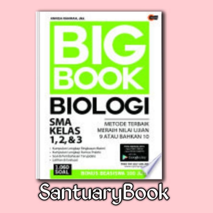 Big Book Biologi SMA Kelas 1, 2, & 3
