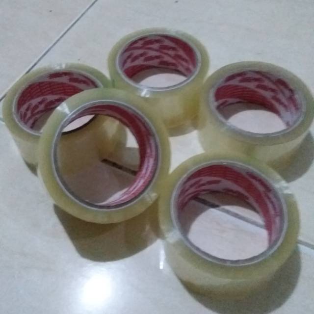 

Lakban Bening 2 inch / 45mm x 100 yard Full (91 M) Bening (40 Mic)