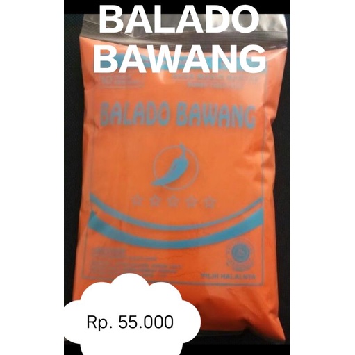 

bubuk balado bawang bumbu netto 1 kg praktis