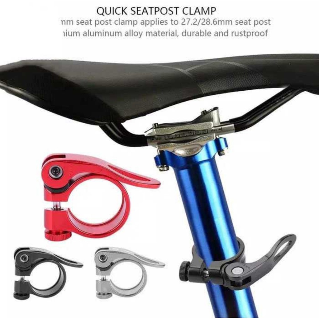 TERMURAH!!! Clamp Penjepit Saddle Jok Sepeda 31.8mm