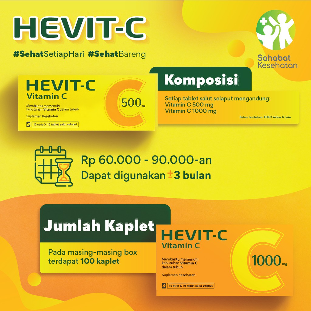 Hevit C 500 Mg