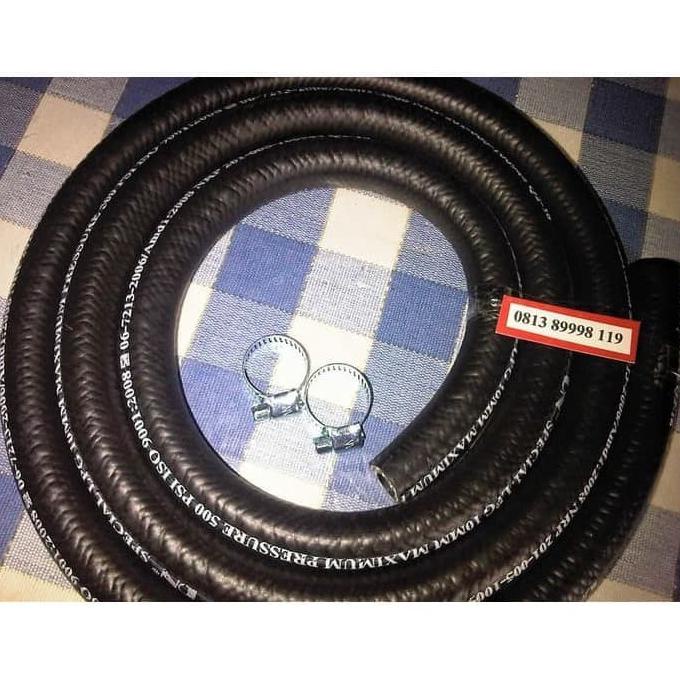 Selang Gas LPG DN 500 PSI kualitas terbaik berlapis 3 Anti Meledak
