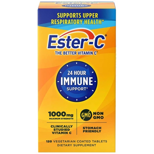 READY Ester C Vitamin C 1000 mg 120 Veg tabs Immune Support