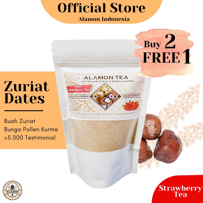 

PROMIL / Bubuk Zuriat + Bunga Kurma / 3 varian Rasa / Alamon Tea - TEA Straw Tea