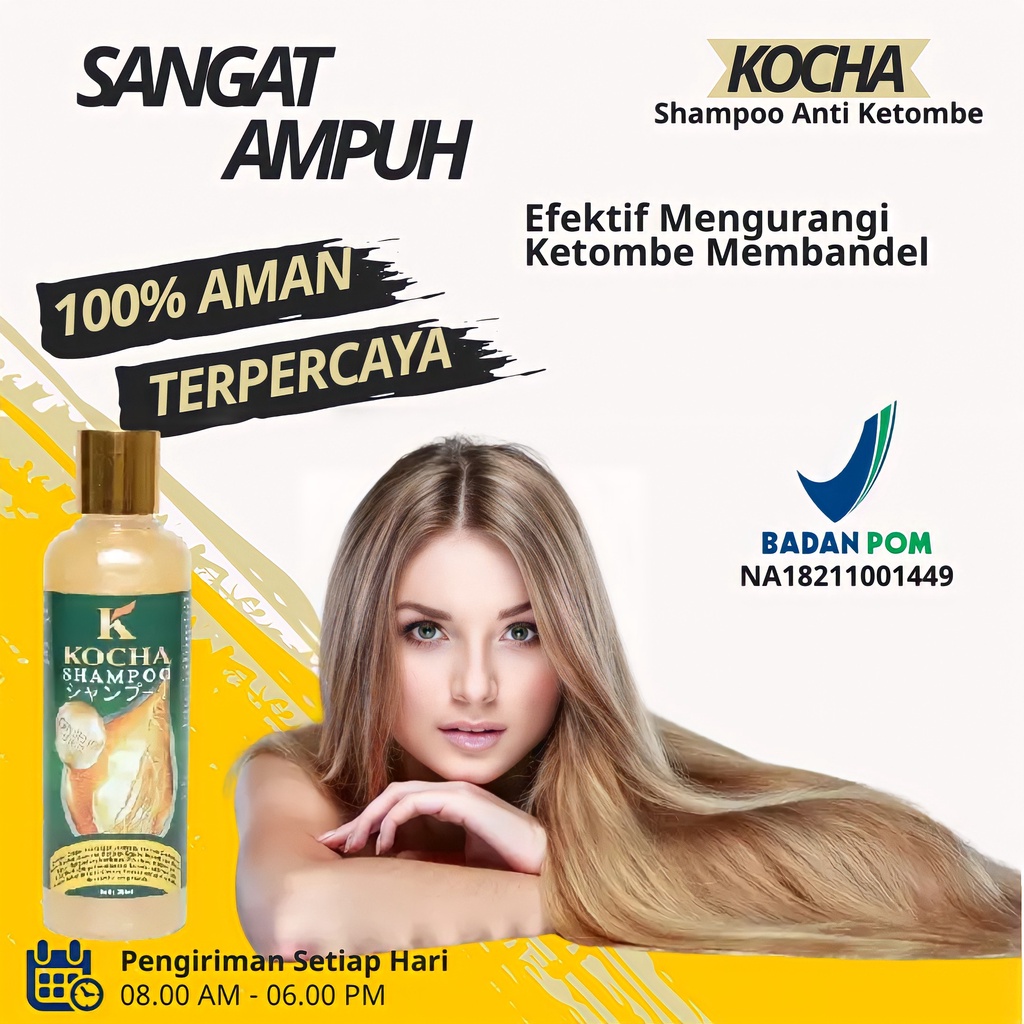 Kocha Premium Shampoo Premium Anti Ketombe Sampo Premium Anti Ketombe dan Rambut Rontok Sampoo Anti 