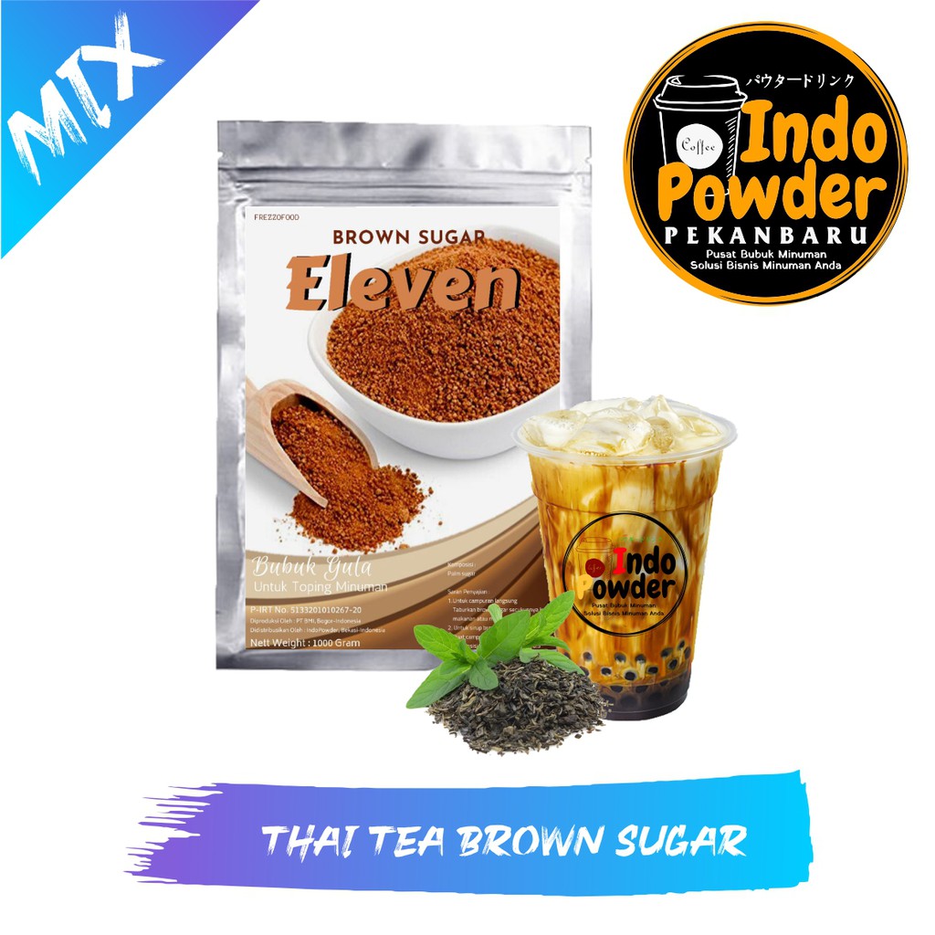 Jual Bubuk Thai Tea BROWN SUGAR Powder Drink 1Kg - Bubuk Minuman Thai ...