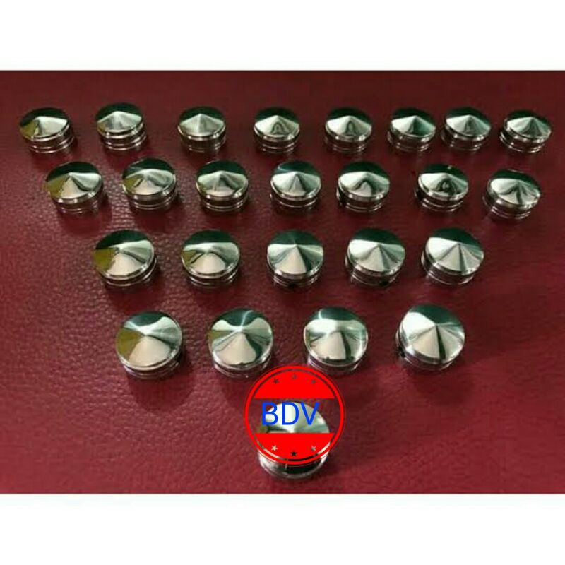 Tutup Baut Monel Stainless Chrome