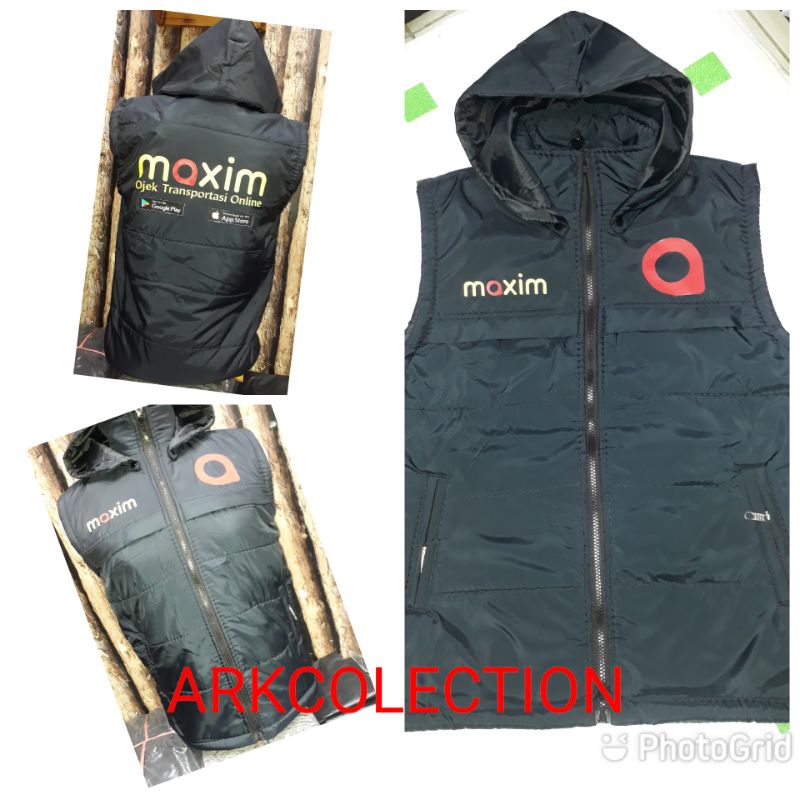 rompi maxim terbaru 2021//jaket rompi ojol maxim terlaris//jaket maxim termurah