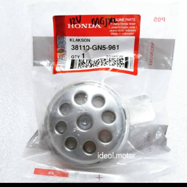 38110-GN5-961 HGP 100% KLAKSON HORN GRAND, SUPRA X, STAR, LEGENDA ORIGINAL AHM 38110GN5961