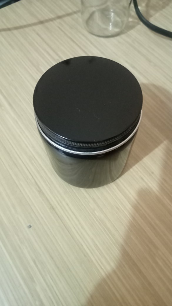 Glass Jar / Gelas Lilin / Pot Kaca Amber Pomade 100ml / Lulur 100gr