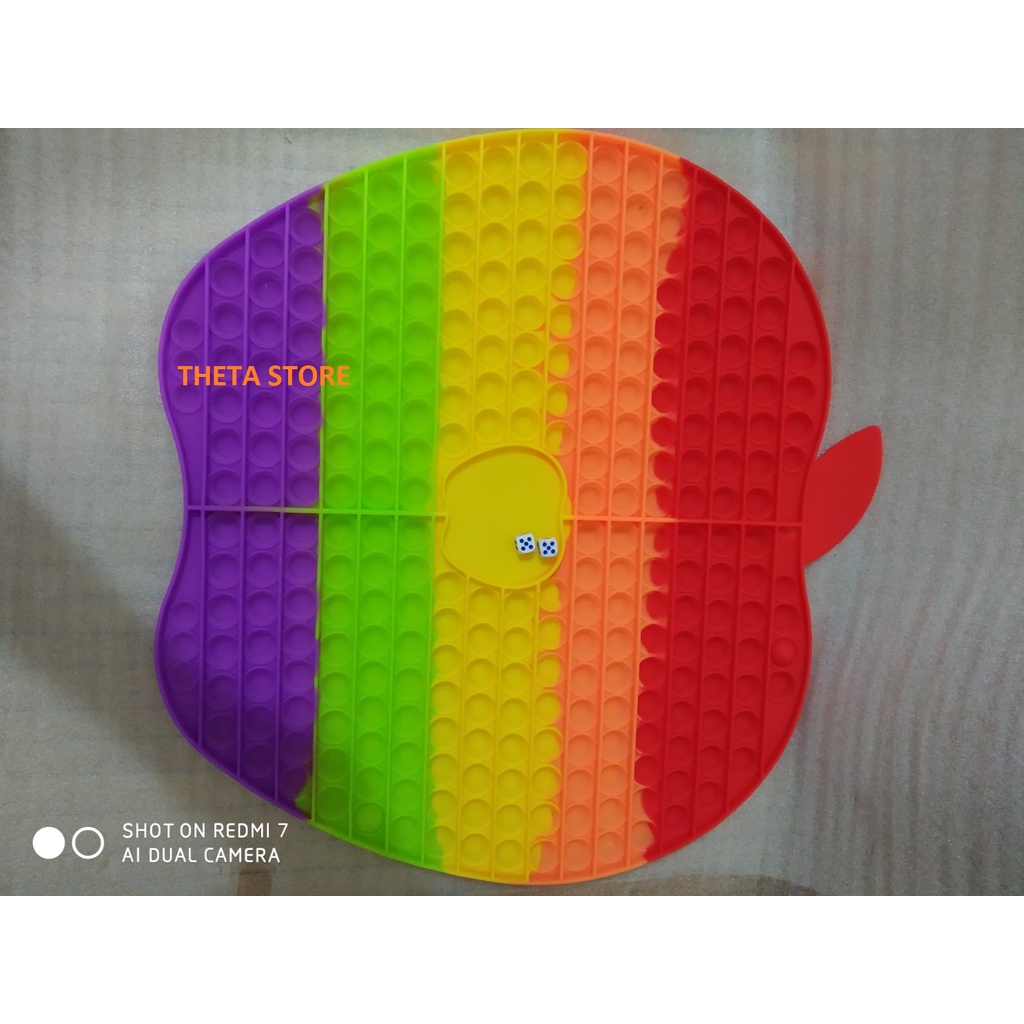 MAINAN ANAK ANAK EDUKASI FIDGET POP IT BATTLE MAINAN FIDGET POP IT 4 PLAYER UKURAN JUMBO