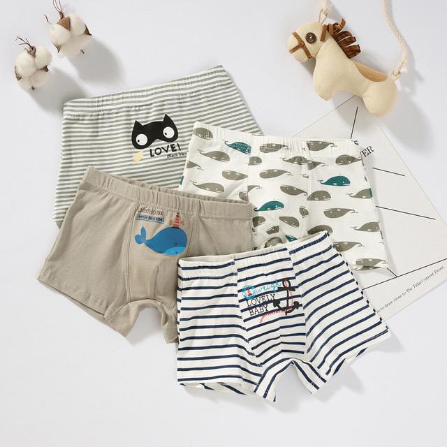 (Kiddiwear)  Boxer Ocean / Boxer Anak / Celana Dalam Anak B5