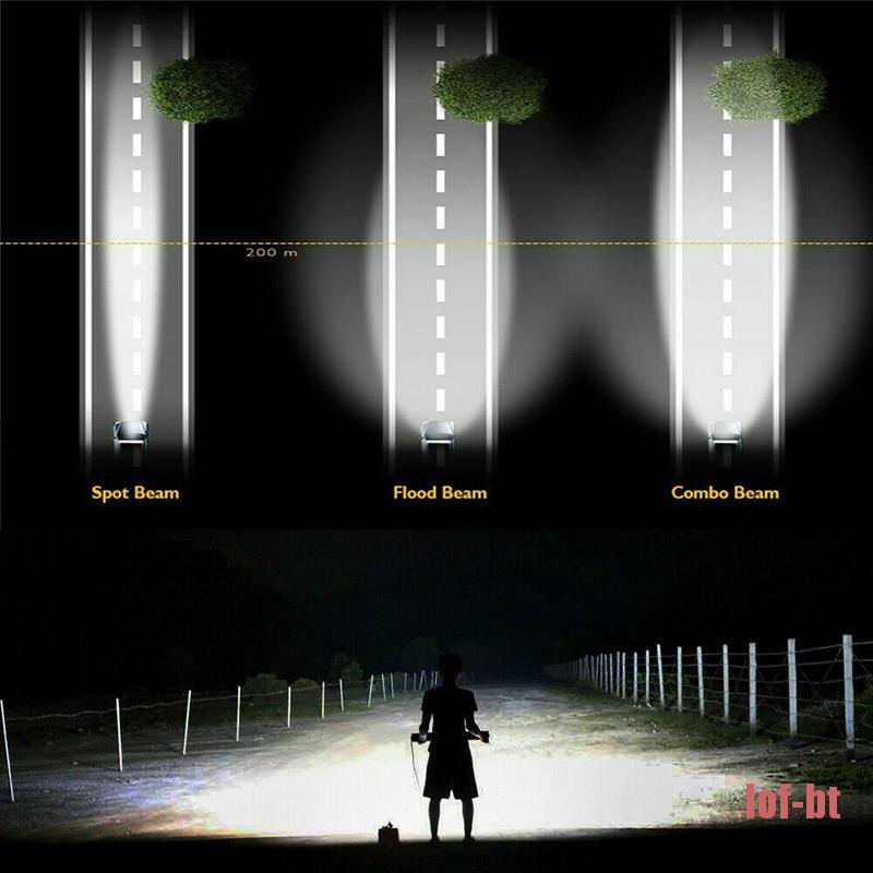 [lof-auto] 20inch 1200W Led Light Bar Dual Row Spot Flood Combo Work UTE Truck SUV ATV 22''