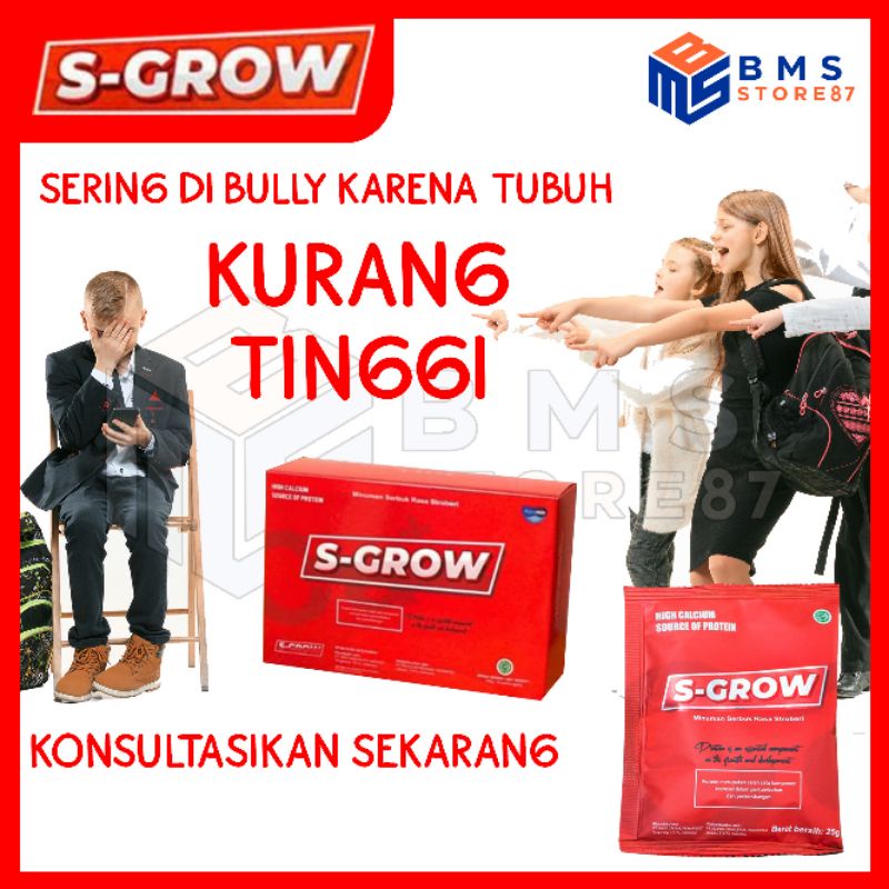 PENINGGI BADAN SGROW TERBAIK 100% ORIGINAL BERKUALITAS