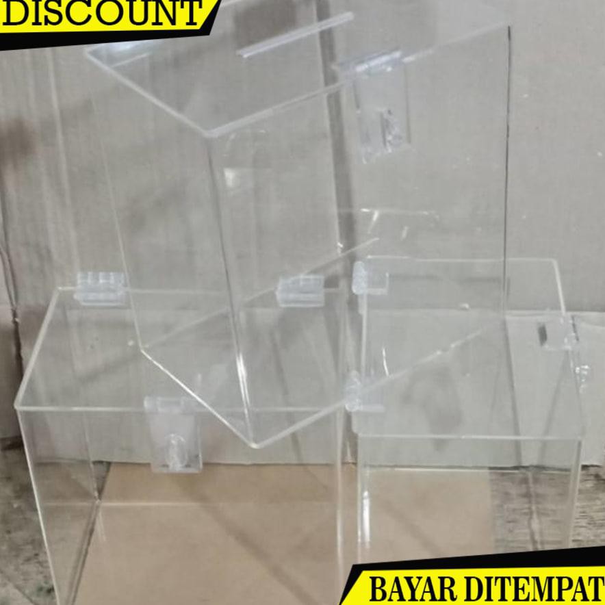 

(BAYAR DITEMPAT) AKRILIK KOTAK SARANAMAL KECIL ACRYLIC B1082