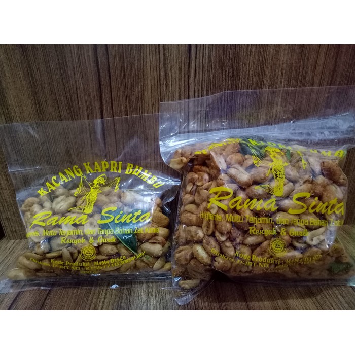 

Kacang Kapri Bumbu RAMA SINTA Khas Bali 200gr