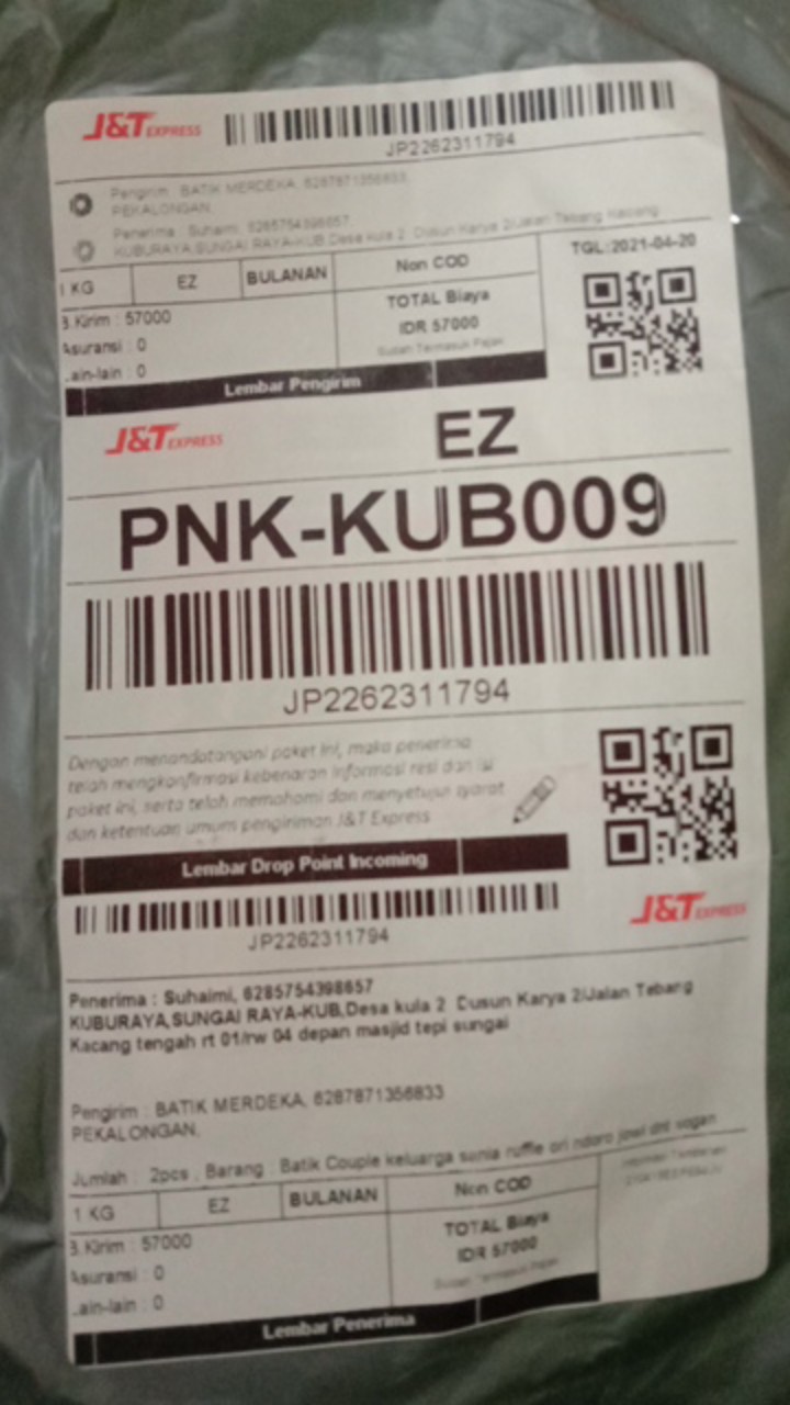 Batik Couple Keluarga Sania Ruffle Ori Ndoro Jowi Dnt Sogan Kembang Langit