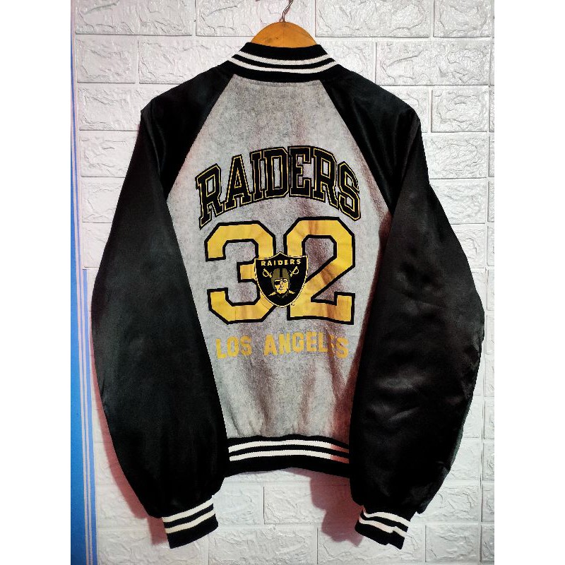 jaket varsity raiders NFL vintage by hartwell second original
