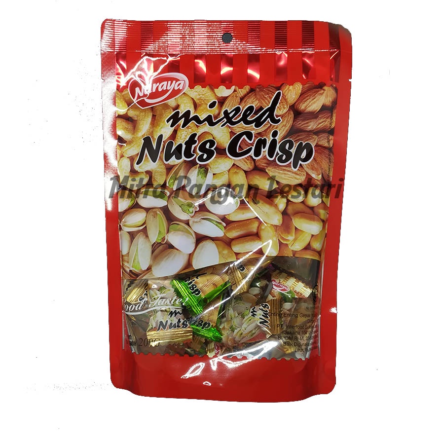 

Mixed Nuts Crisp Naraya 200 g / Snack Ting Ting Gepuk / Kacang Gepuk