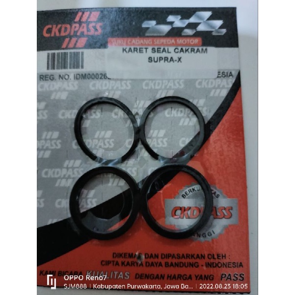 oring karet seal piston cakram supra x / supra xx/supra fit new