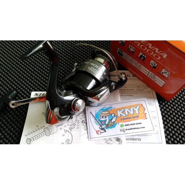 Reel Legendaris Shimano Sienna 4000 FE 2016 Original Bersertifikat