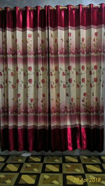 Gorden Rumah Jendela/pintu Blackout 100% Impor Premium Quality Katalog By V
